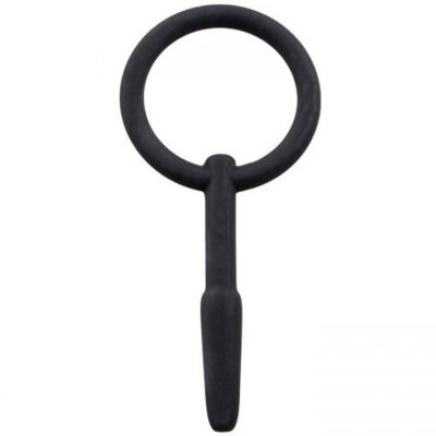 Bondara Silicone Penis Plug with Through Hole 6cm