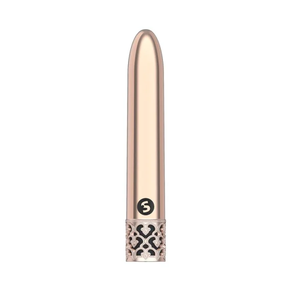 Royal Gems - Shiny - Abs Rechargeable Bullet - Rose Gold