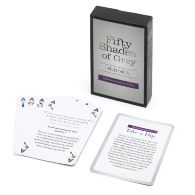 Fifty Shades Of Grey Play Nice Talk Dirty Card Game
