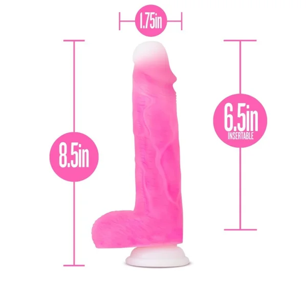 Neo Elite - Roxy - 8-inch Gyrating Dildo - Pink
