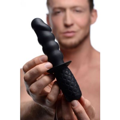 Ass Thumpers The Handler Vibrating 7 5 Silicone Thruster