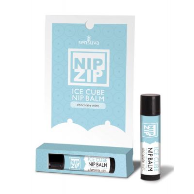 Nip Zip Ice Cube Chocolate Mint Nipple Balm by Sensuva