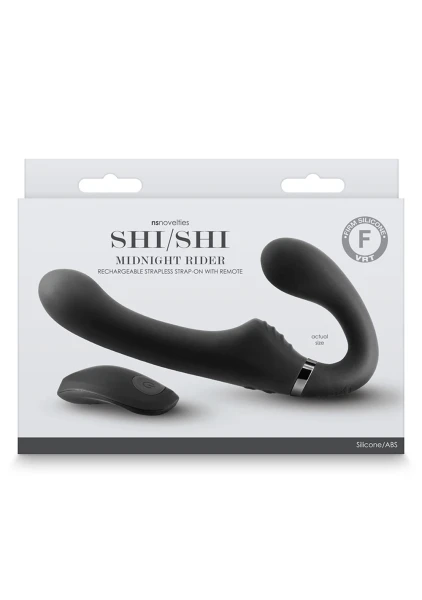 NS Novelties Shi/Shi Midnight Rider Strapless Strap-On with Remote