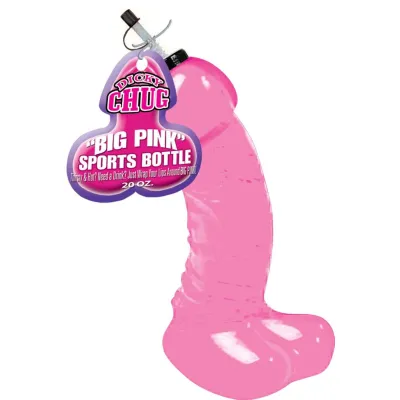 Dicky Chug Sports Bottle Big Pink