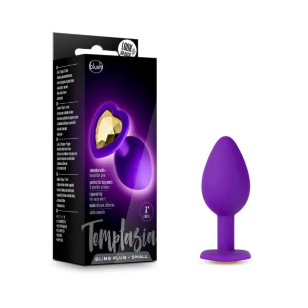 Temptasia Bling Plug Small Purple