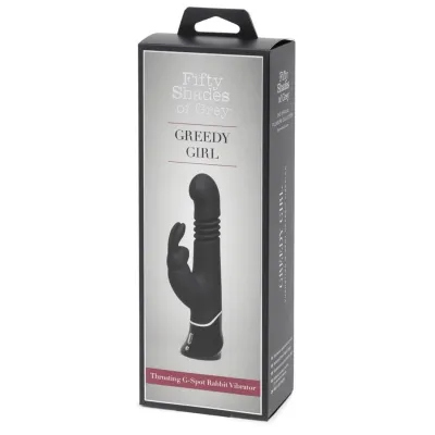 Fifty Shades Greedy Girl Thrusting 9 Rabbit Vibrator