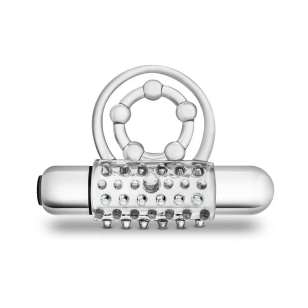 Blush Stay Hard Vibrating Super Clitifier Clear