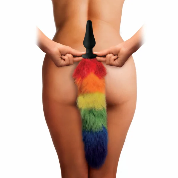 Tailz Rainbow Tail Anal Plug