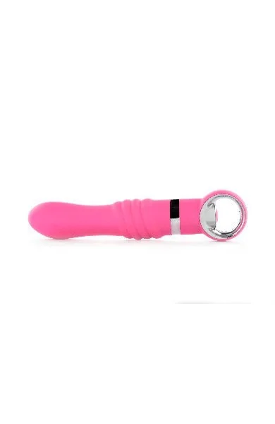 Closet Collection The Christiane Soul Silicone Vibrator Waterproof Pink 7 Inch — image 5 of 6
