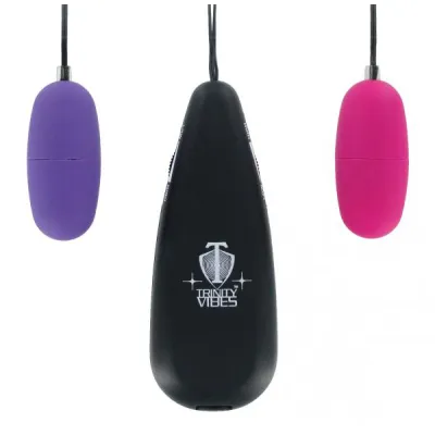 Trinity Velvafeel Fuschian Twin Bullet Vibrators