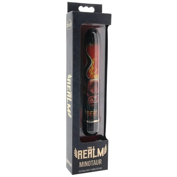 Realm Minotaur Classic Slimline Vibrator by Blush