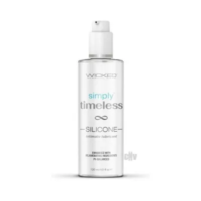 Lubricants Wicked Simply Timeless Silicone 4 Oz
