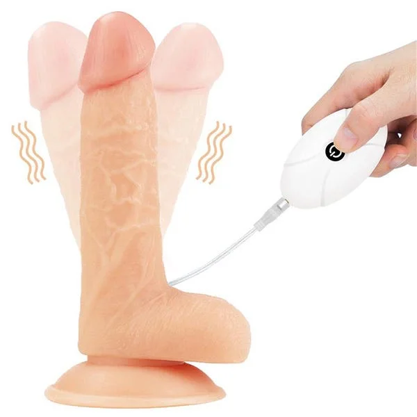 Ingen Strap-On with Vibrating 7 Inch Dildo with Balls