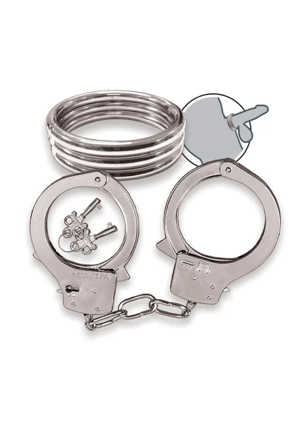 Dominant Submissive Cockring and Handcuffs