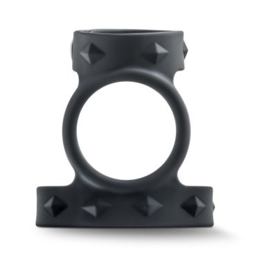 Performance Vs8 Silicone Double Cock Ball Strap Black