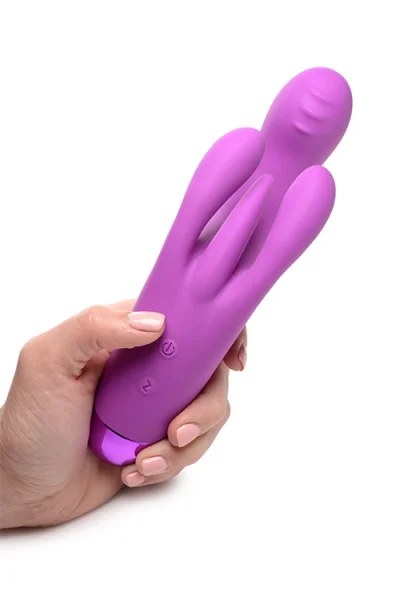 Bang 7.6" Triple Rabbit Vibrator