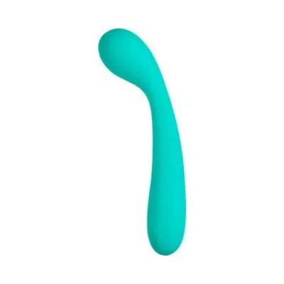 G Spot Vibrators Cloud 9 G Spot Slim 7 inches Dual Motors Teal Green Vibrator