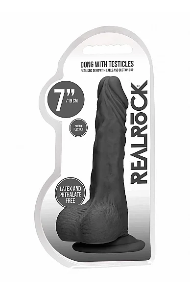 7'' Realistic Cock + Balls