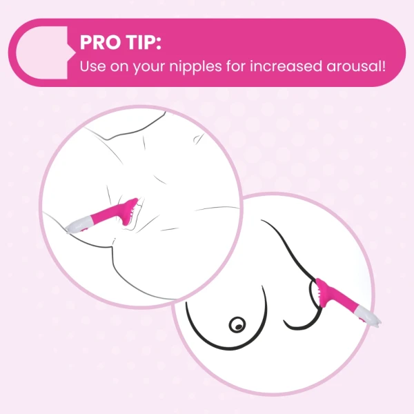 Silicone Oral Stimulating Clit Vibrator
