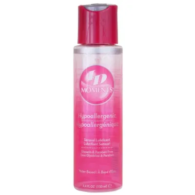 ID Moments Hypoallergenic Water Based Lubricant 4 4 Fl Oz 130ml