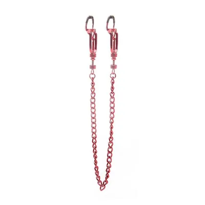 Helix Nipple Clamps Red