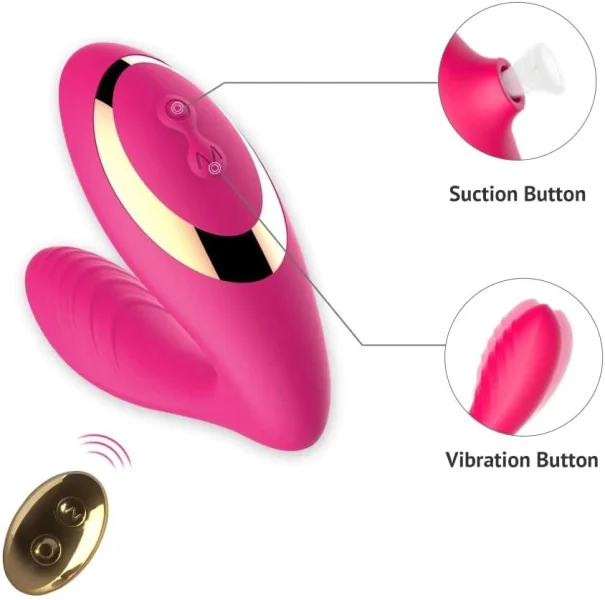 OG Clitoral Sucking Vibrator Pink - Pro 2 (Old SKU#30.80698) — image 7 of 11