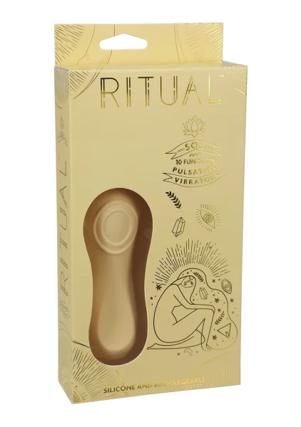 Ritual Sol Rechargeable Silicone Pulsating Vibrator by Doc Johnson