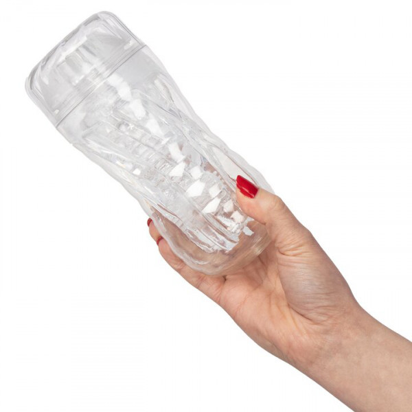 Boss Ice Blizzard Clear Neutral Masturbator - 7 Inch — image 4 of 5