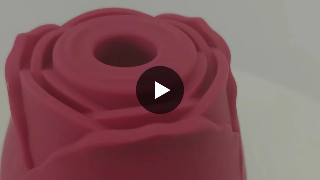Rose Clitoral Stimulator with Air-Pulse Suction