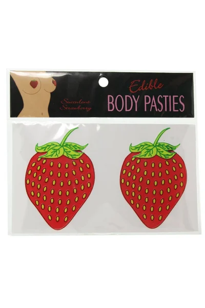 Edible Body Pasties - Strawberry