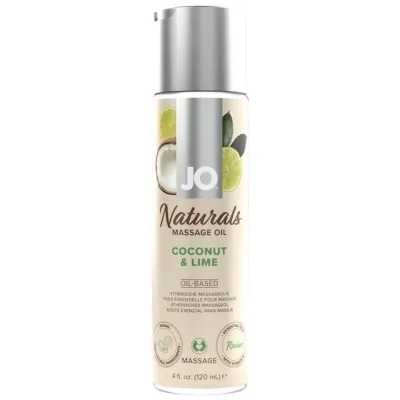 Jo Naturals Coconut Lime Massage 4 Floz 120 Ml