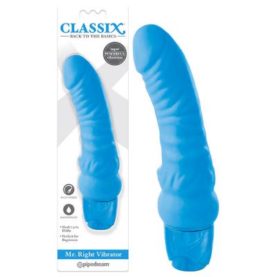 Mr Right 7 5 Vibrator Blue