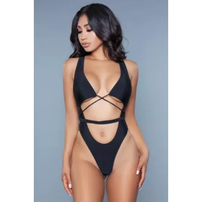 Makayla Swimsuit Black Small