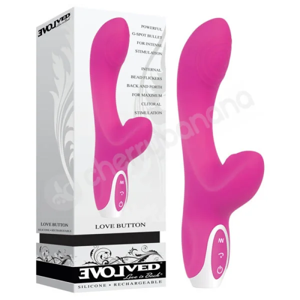 Love Button Pink Rechargeable Vibrator