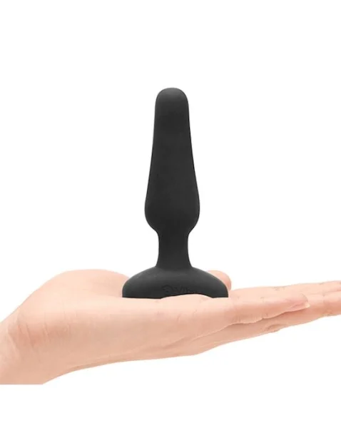 B-vibe Novice Plug - Black - 4 Inch