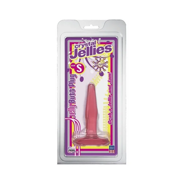 Crystal Jellies - Butt Plug - Pink-  Small — image 4 of 9