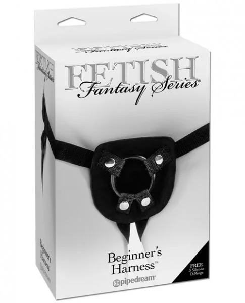 Fetish Fantasy Beginners Harness Adjustable Black