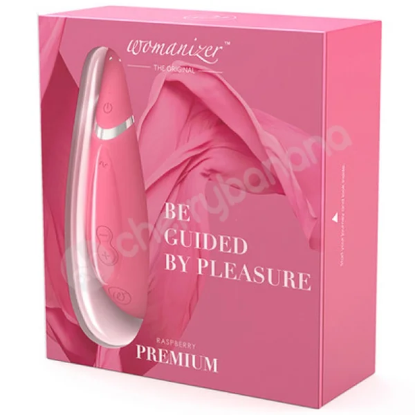 Womanizer Premium Raspberry Clitoral Suction Stimulator