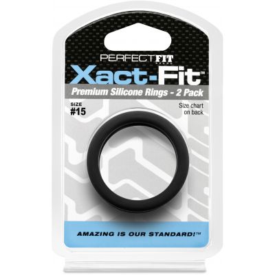 Xact Fit 1 5 Cock Rings x2