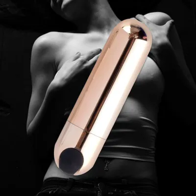 Maia 39 Jessi 39 Rechargeable Mini Bullet Vibe Rose Gold