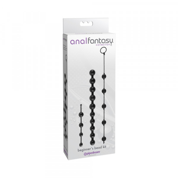 Anal Fantasy Beginners Bead Kit Black
