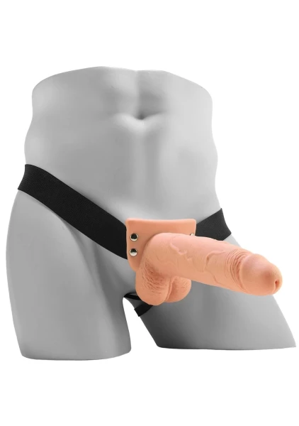 Fetish Fantasy 9 Inch Hollow Squirting Strapon