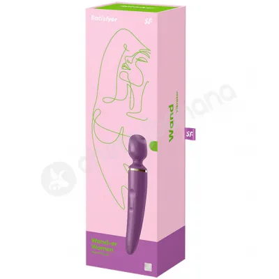 Satisfyer Wand Er Woman Purple Wand Vibrator