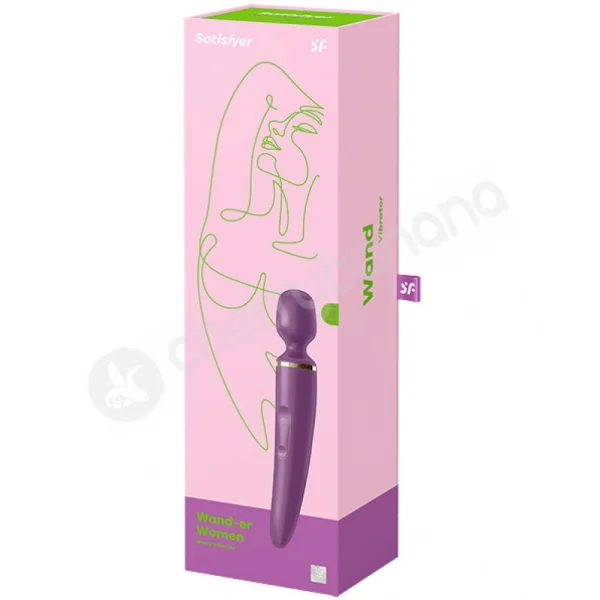Satisfyer Wand-Er Woman Purple Wand Vibrator
