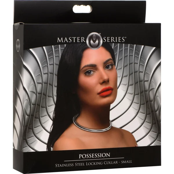 Master Series Possession Stainless Steel Locking Collar - Small