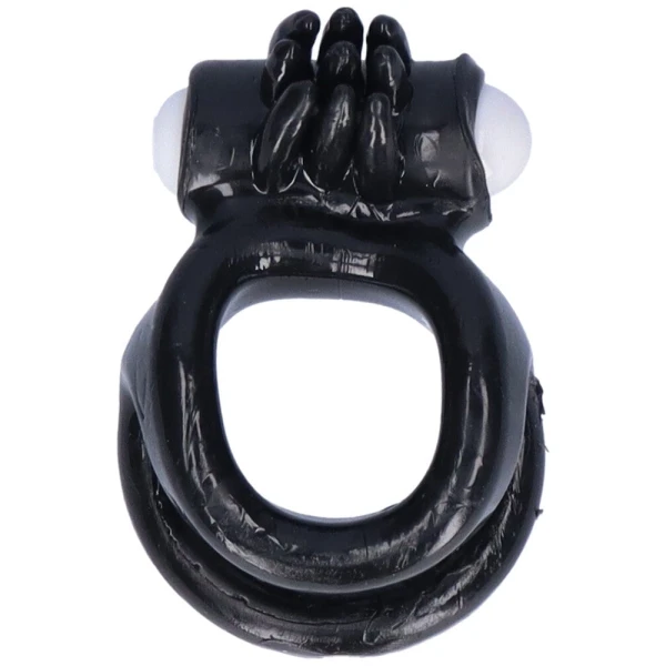 Dual Ring Erection Enhancers With Clit Teasing Nubs