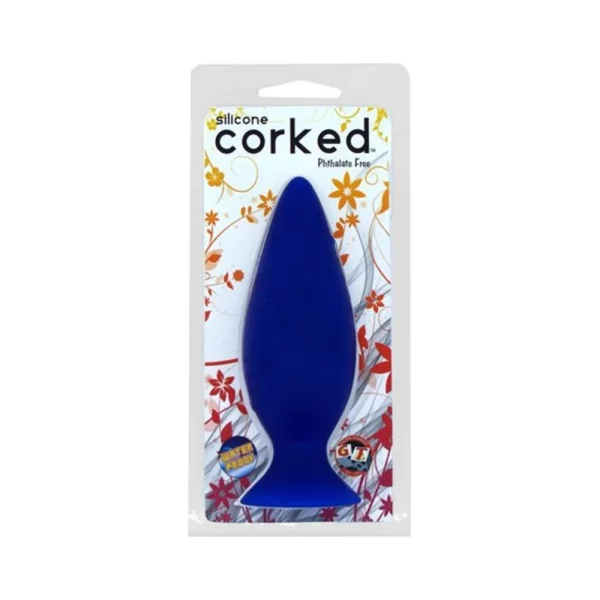 Corked Silicone Small Butt Plug — image 7 of 8