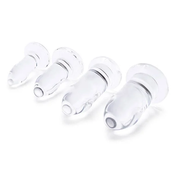 B-Vibe Glass Anal Dilators Set