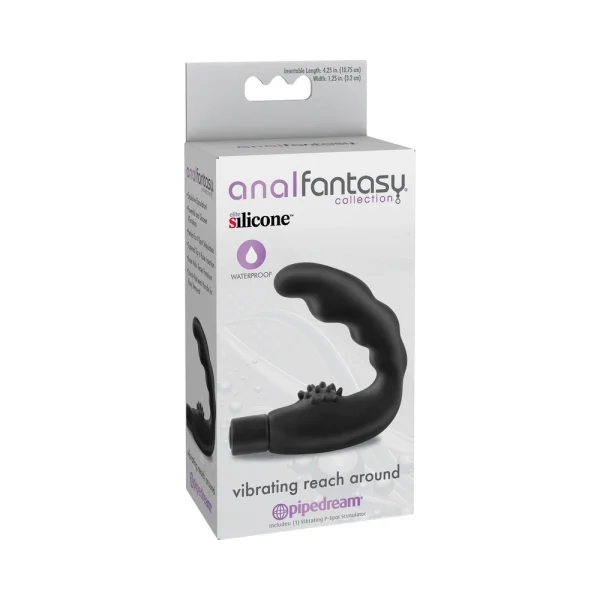 Anal Fantasy Vibrating Reach Around Probe Black — image 12 of 12