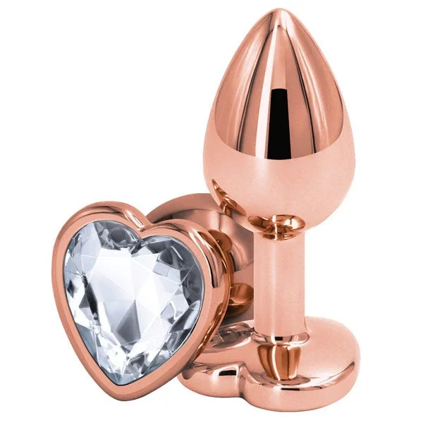 Rear Assets Rose Gold Heart Small